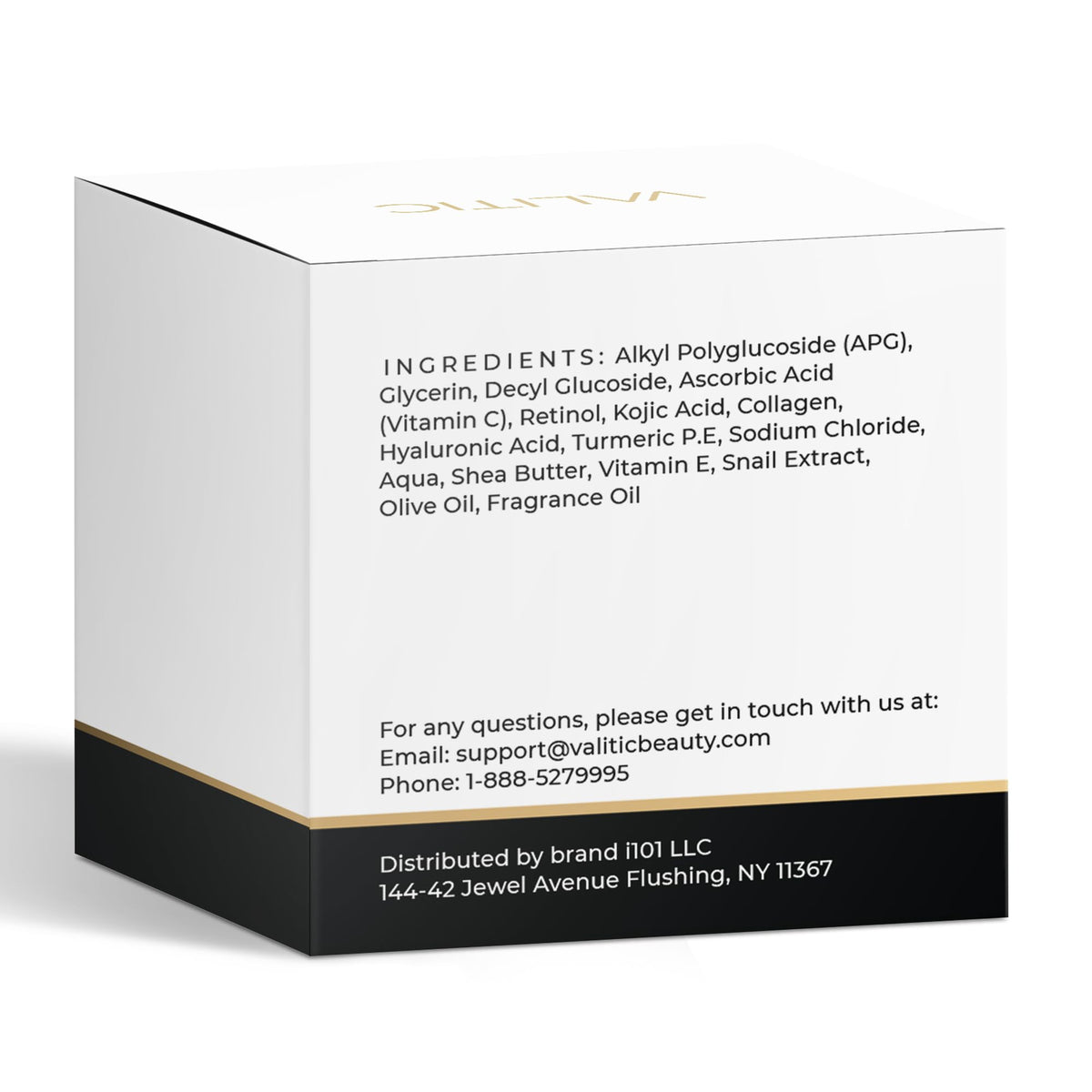 VALITIC daily cleansing bar combines snail mucin and kojic acid for clarity.