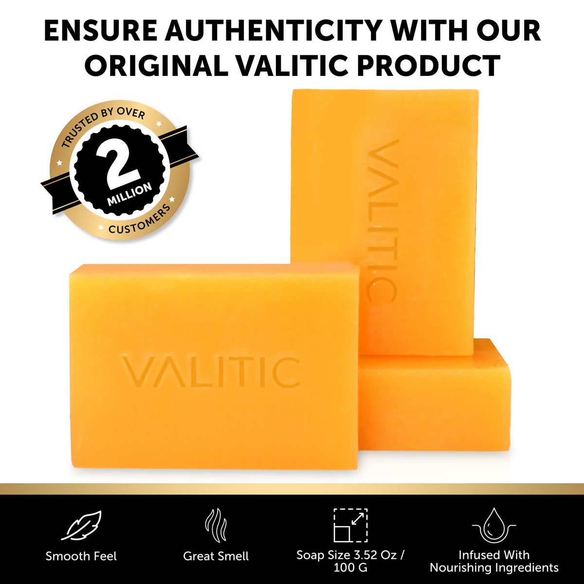 VALITIC daily-use lather demonstration suggests simple routine