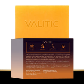 VALITIC Kojic Acid Soap bathroom setup for daily skincare routine
