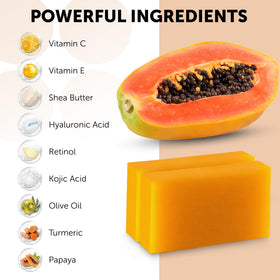 VALITIC bar highlights ingredients like hyaluronic acid and olive oil for nourishment.