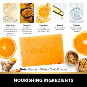 VALITIC retinol-vitamin-c-hyaluronic-soap hydrates and cleanses.