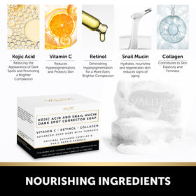 VALITIC SLS-free, paraben-free cleanser bar ideal for sensitive skin.