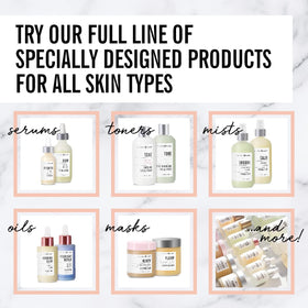 VALJEAN LABS Morning Glow ingredients graphic with vitamin C and squalane icons