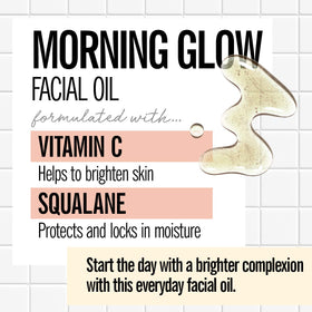 VALJEAN LABS Morning Glow texture shot, silky oil ideal for all skin types