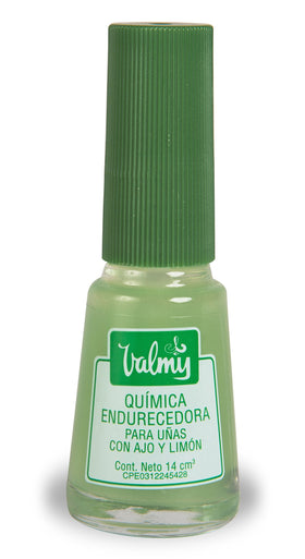 Valmy Nail Strengthener brush applying treatment