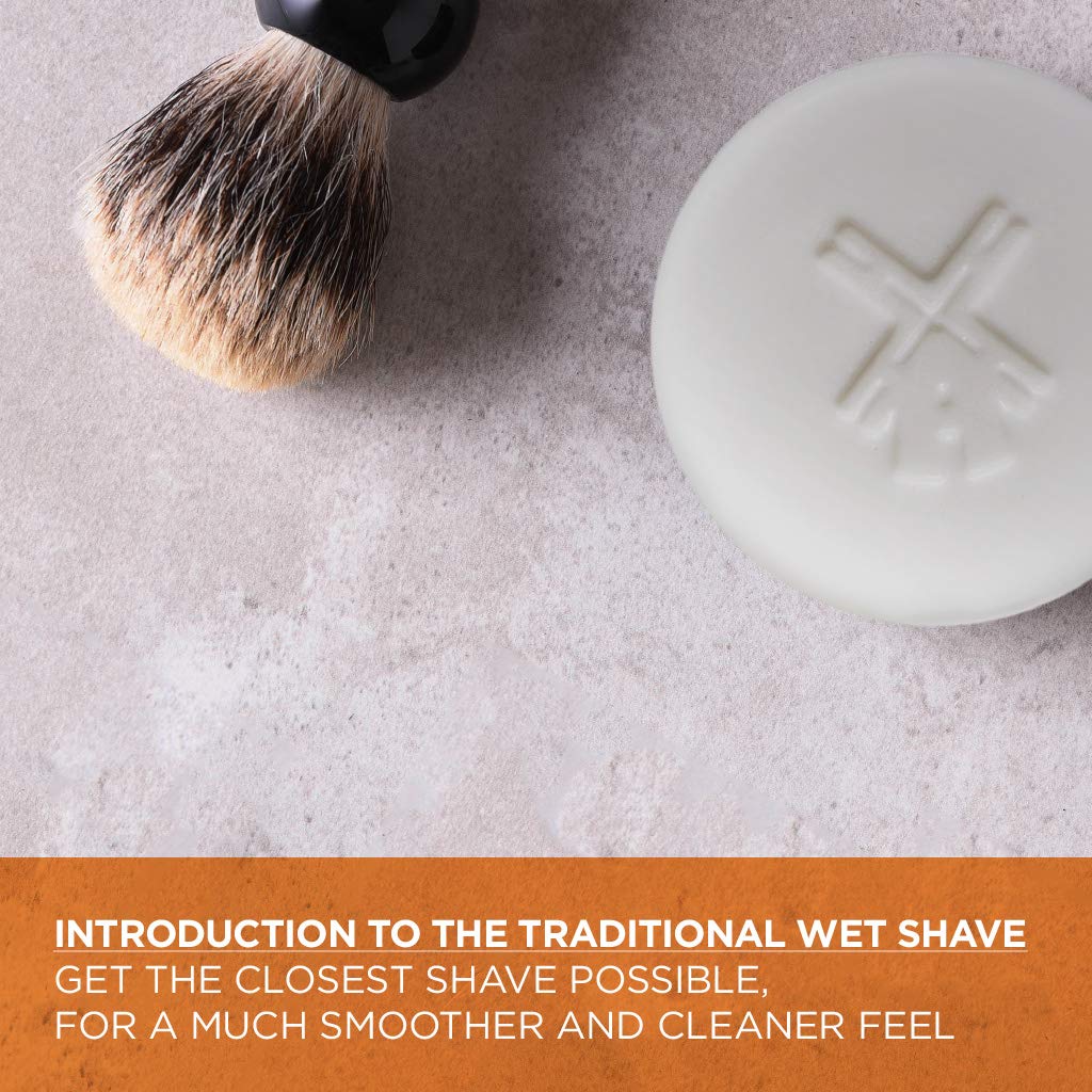 Van Der Hagen complete shaving set displayed ready for daily grooming