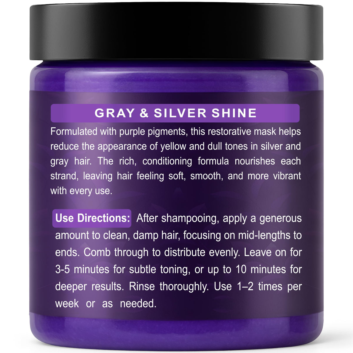 VANIDOX weekly-routine showing ongoing tone and moisture for silver hair