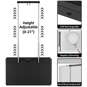 Vanexiss 360 degree view tri fold enables easy angle checks