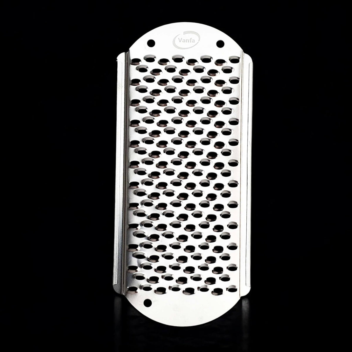 Vanfa blades dispersed on surface, organized spare blades for replacements.