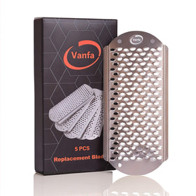 Vanfa replacement blades for 79018 front view, ready-to-install for efficient foot care.