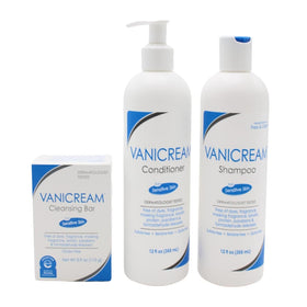Vanicream Cleansing Bar close-up, demonstrating gentle, fragrance-free cleanse for sensitive skin.