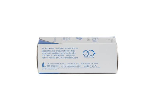 Vanicream cleansing bar leaves skin soft and moisturized after washing.