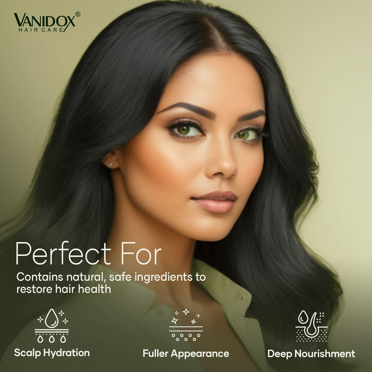 VanidoX Tea Tree Oil Shampoo helps with dandruff relief and itch control.