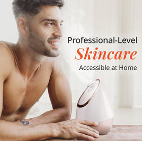 Vanity Planet Aira nano mist delivers even hydration across the face.