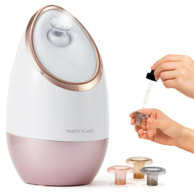 Vanity Planet Aira ionic facial steamer nozzle adjustment for precise steam.