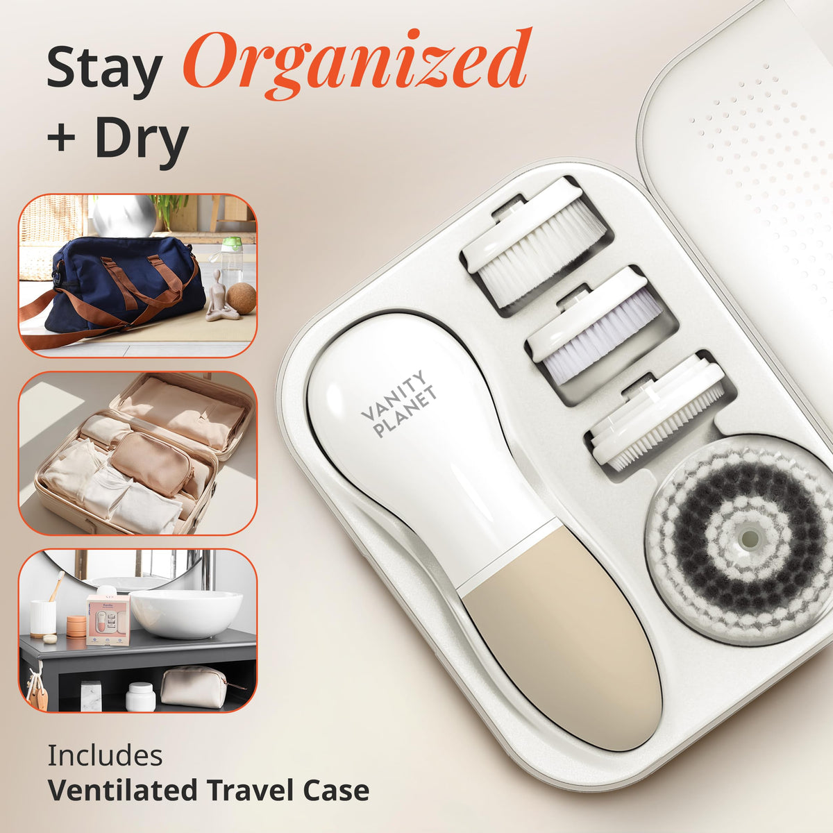 Raedia waterproof design enables shower-safe daily use