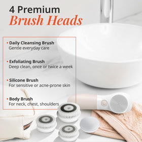 Raedia silicone head provides hygienic cleansing for sensitive areas