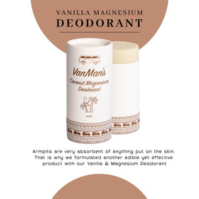 VanMan ingredients close-up highlights tallow, shea butter, coconut oil