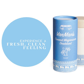 VanMan formula includes tallow and coconut oil for nourishing care.