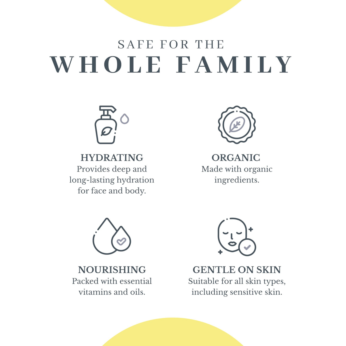 Beeswax and olive oil components fueling a natural, nourishing formula
