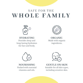 Beeswax and olive oil components fueling a natural, nourishing formula