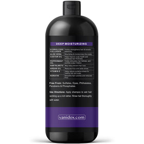 VANIDOX Tea Tree Shampoo after-wash hair shine for healthier-looking results