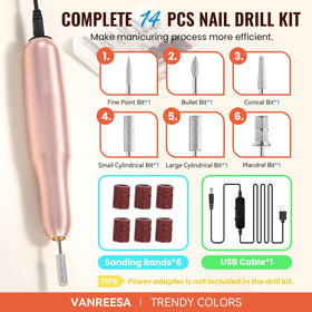 VANREESA 45-colors gel nail polish set with wide color palette