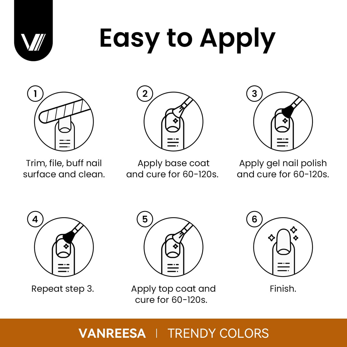 Vanreesa at-home nail art session supports salon-style results