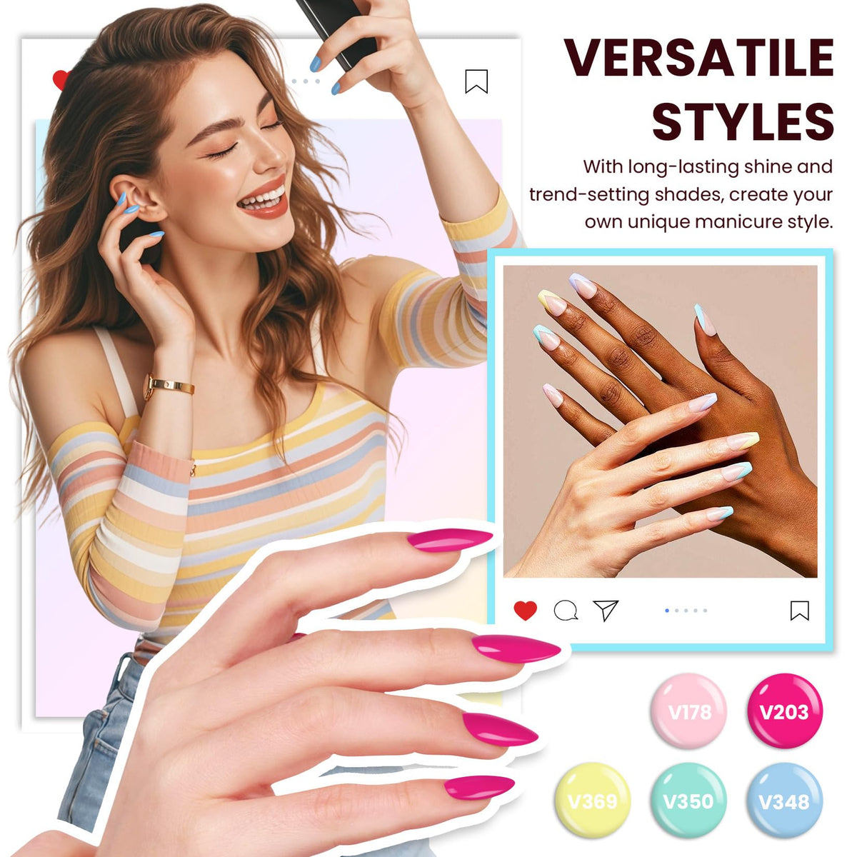 Vanreesa base coat and top coats for durable, glossy finishes