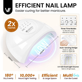 Vanreesa base coat bottle promotes smooth adhesion for long-lasting nails