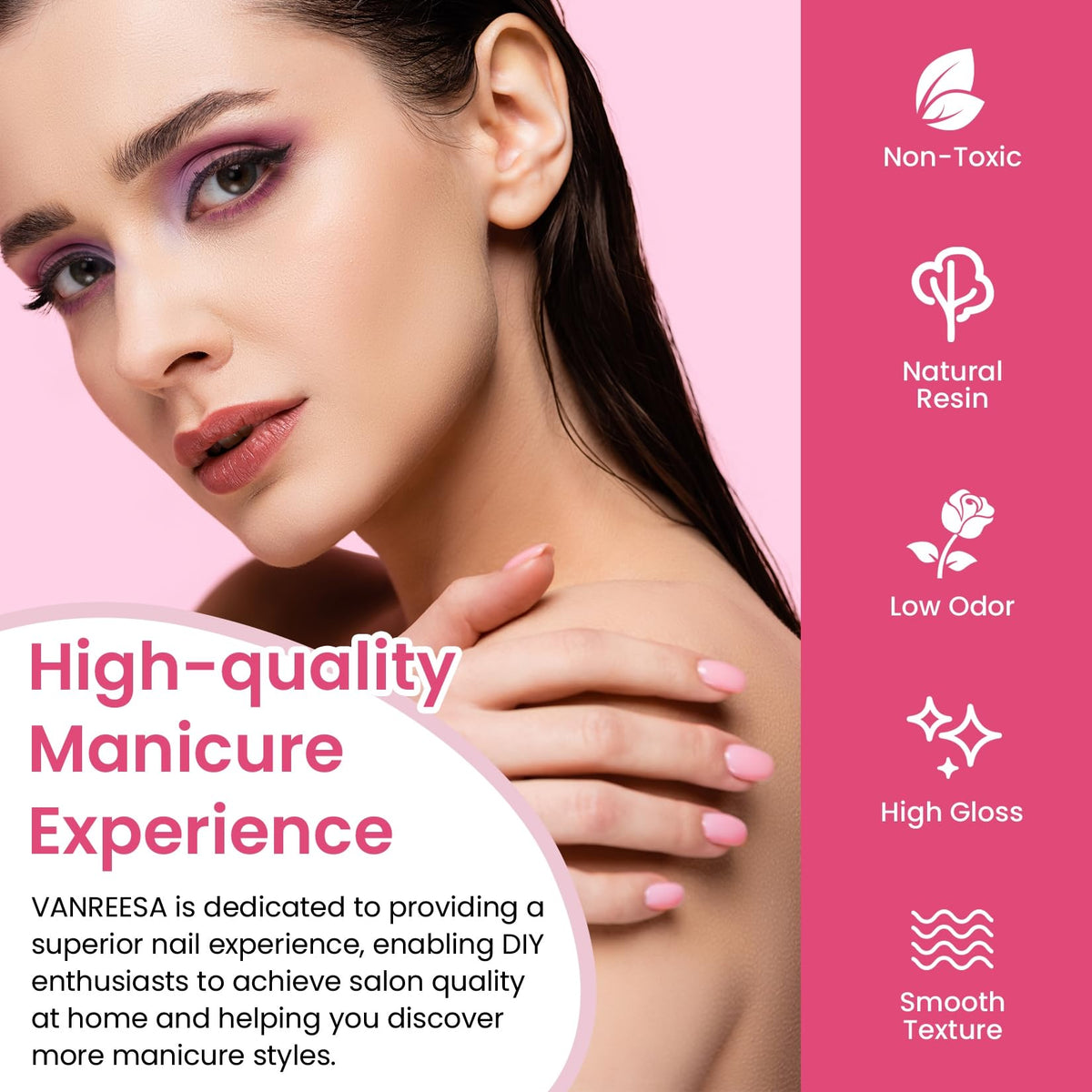 VANREESA base coat for smooth adhesion and even color application
