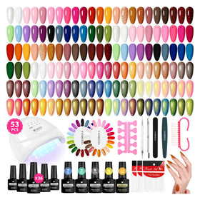 Vanreesa gel nail polish kit contents for at-home manicures