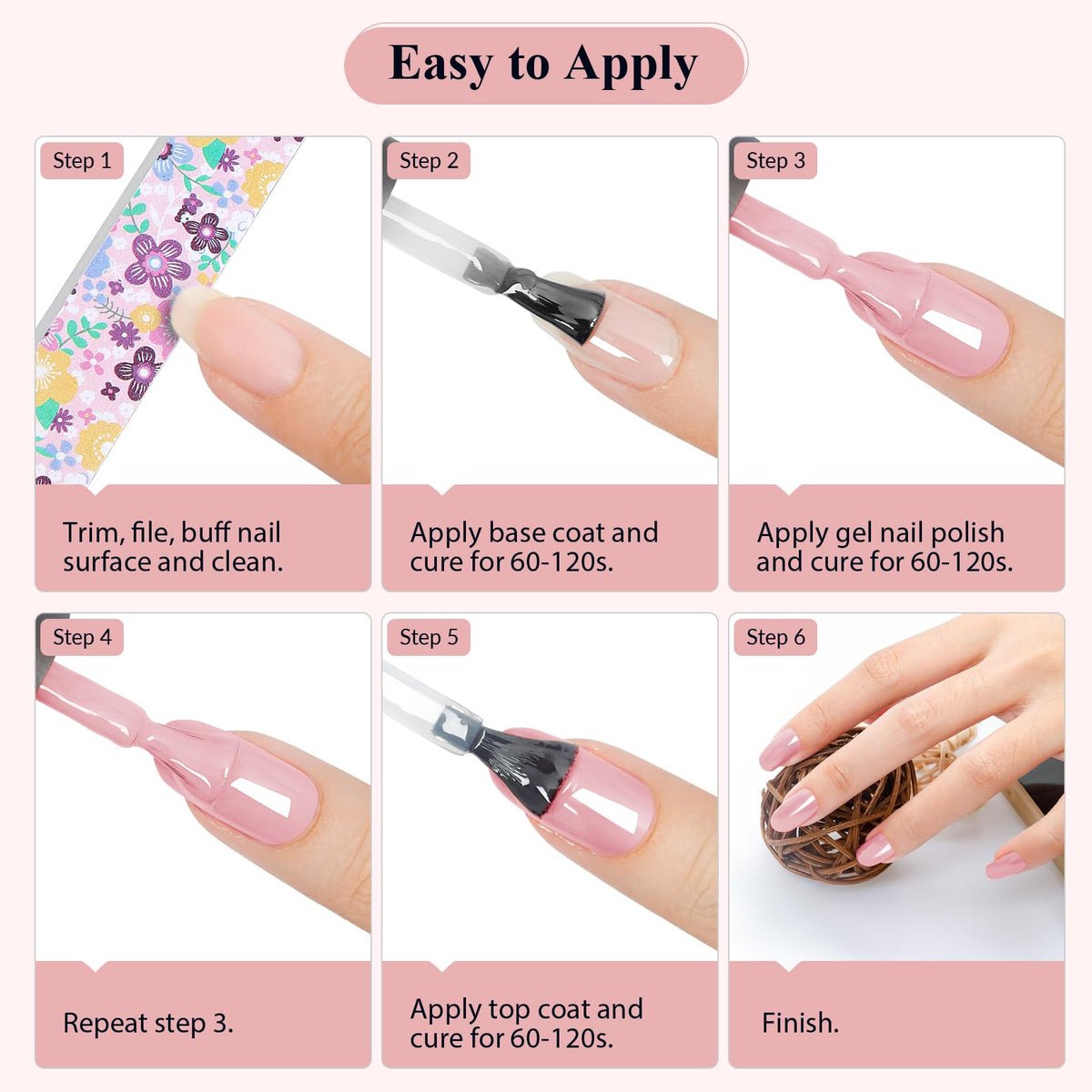 VANREESA gift-ready packaging makes a thoughtful nail set present.