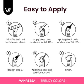 Vanreesa manicure tools complete your DIY nail art routine
