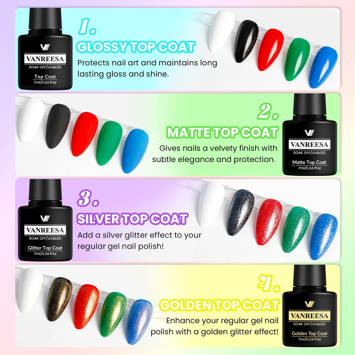 VANREESA nail art tips guide application steps for at-home professional results.