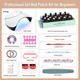 VANREESA nail art decorations pack for creative accents.