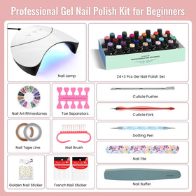 VANREESA manicure tools and decorations included in kit.