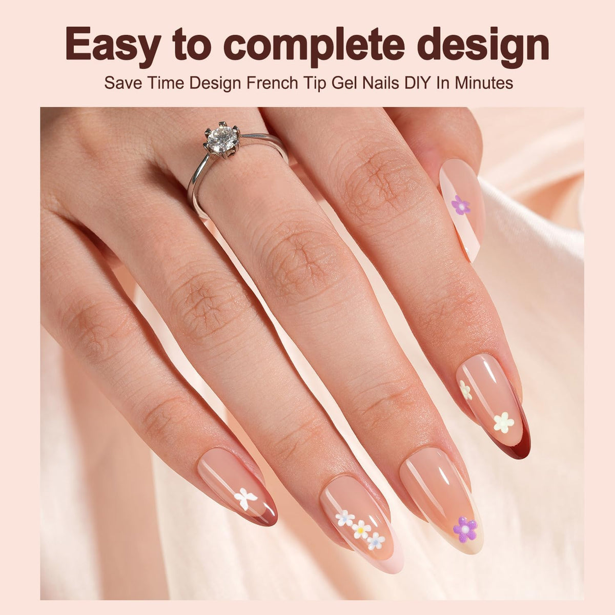 Vansiho soft gel material close-up shows flexible, natural-looking tips