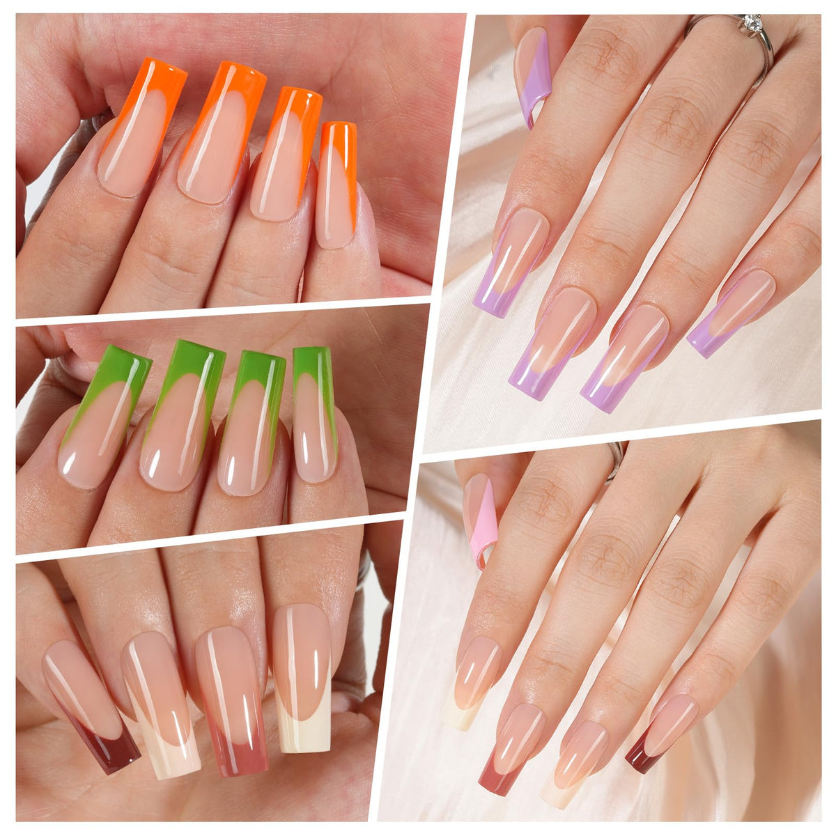 Vansiho soft gel tips offer natural look and flexible fit