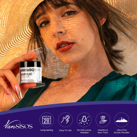 VANSISOS acrylic nail kit EMA liquid for strong adhesion and smooth application