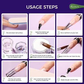 VANSISOS beginner-friendly starter kit for DIY nail art at home