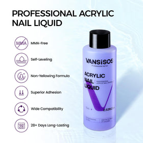 VANSISOS nail forms 10pc for precise shape and length control.