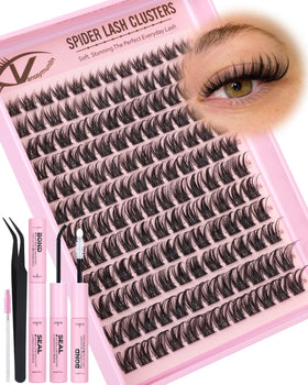 Vanssymunlin Spider Lashes Kit 8-16mm range for natural gradient lashes