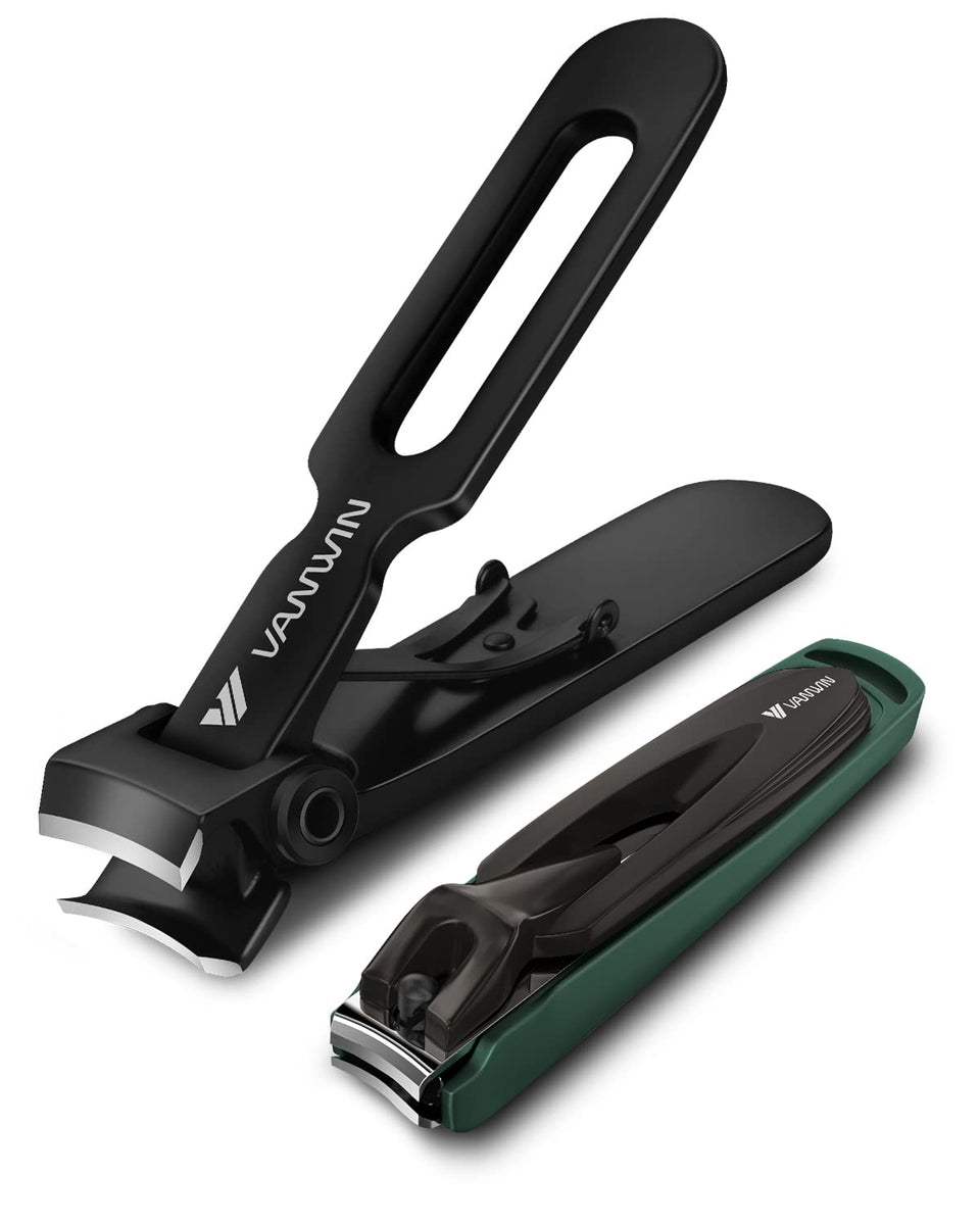 VANWIN Nail Clipper Set toenail clipper with precision blades for thick nails.