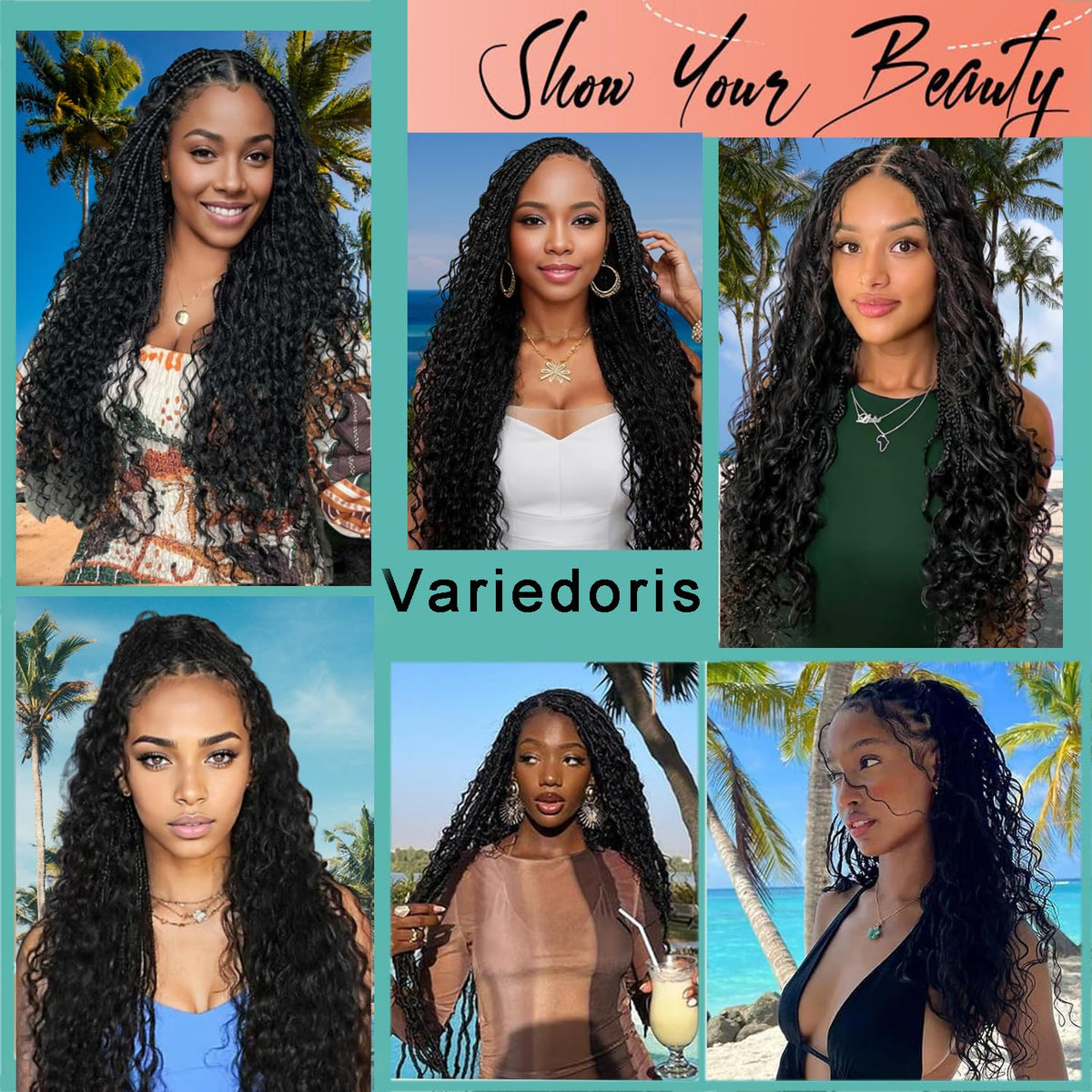 Variedoris full head 3-4 pack recommendation for fuller boho braids