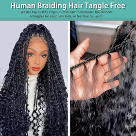 Variedoris long lasting deep wave braiding hair in 18 inch length