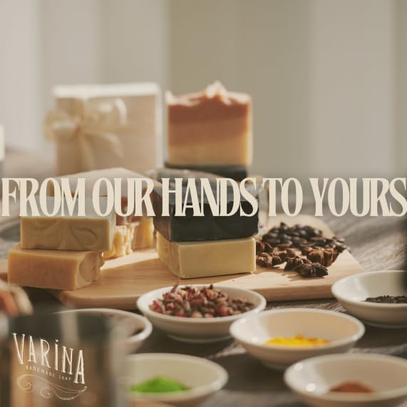 Varina Mens Variety Bar Soap handmade process illustrates USA-made craftsmanship.