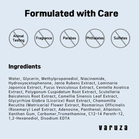EWG VERIFIED Varuza mask for safe, gentle hydration.