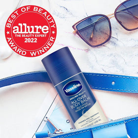 Vaseline balm-stick for extremely dry skin with Vitamin E nourishment.