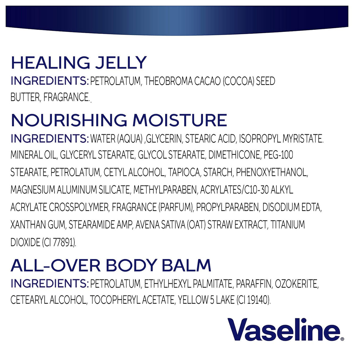 Vaseline Balm Stick 1.4 oz shown for quick on-the-go hydration.